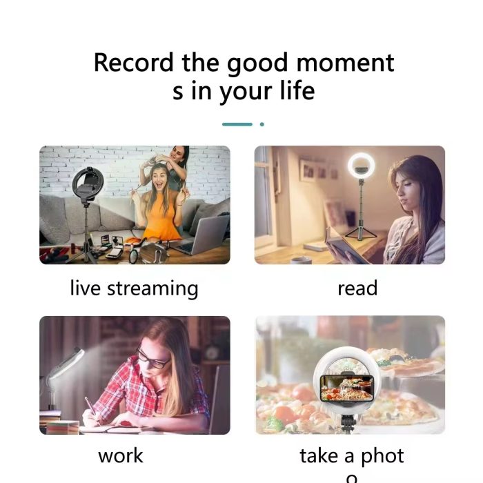 مونوپاد دستي و رومیزی رینگ لایت دار - Image 4