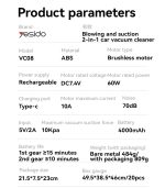 وکیوم دمنده و مکنده vc08 - Image 4