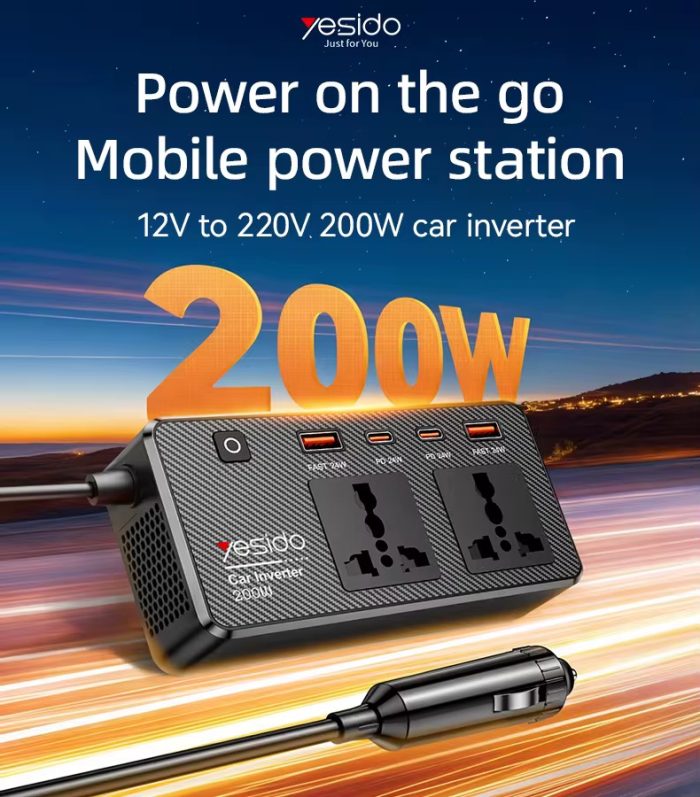 پاورسوکت فندکی ۲۰۰w - Image 2