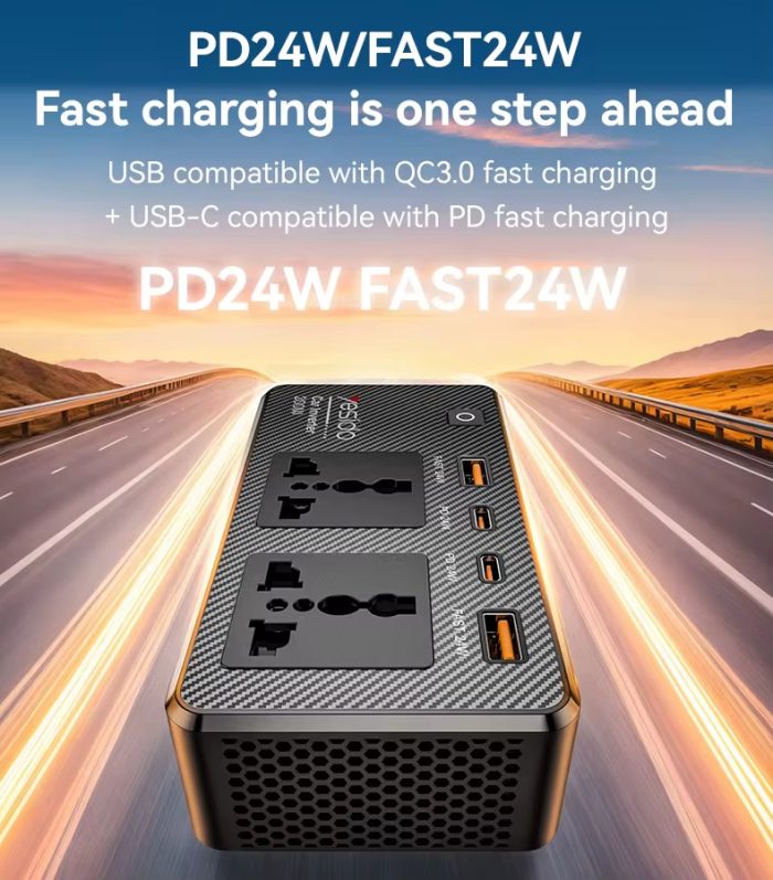 پاورسوکت فندکی ۲۰۰w - Image 3