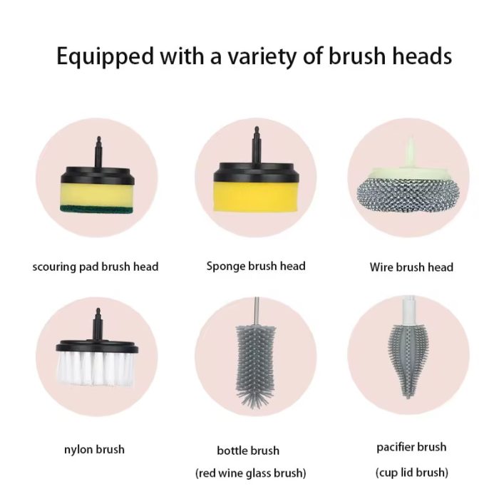 برس شارژی نظافت 6in1 | قیمت برس شارژی نظافت - Image 3