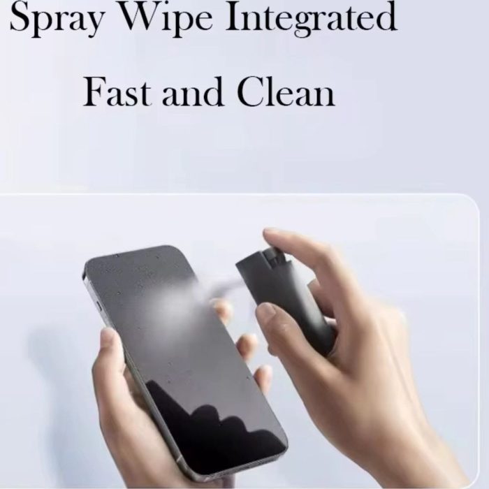 اسپری تمیزکننده چندکاره صفحه‌نمایش (همراه پارچه میکروفایبر) - Image 3