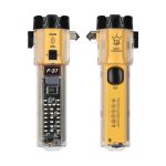 چراغ‌قوه ۱۰ کاره چندمنظوره شارژی | مجهز به پاوربانک و فندک برقی