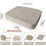 تخت بادی دو‌نفره پرتابل