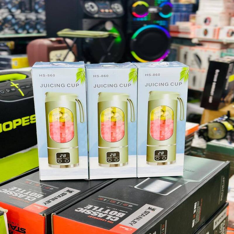 میکسر و آبمیوه‌گیری پرتابل دیجیتال مدل HS-860