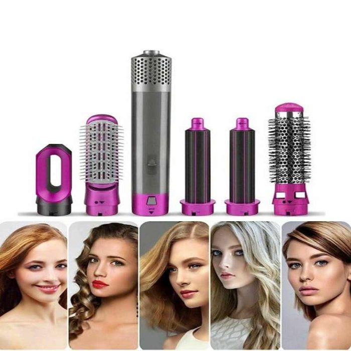 سشوار و حالت دهنده مو 5 کاره جوی JOY مدل Hot Air Styler 5 In 1 - Image 3